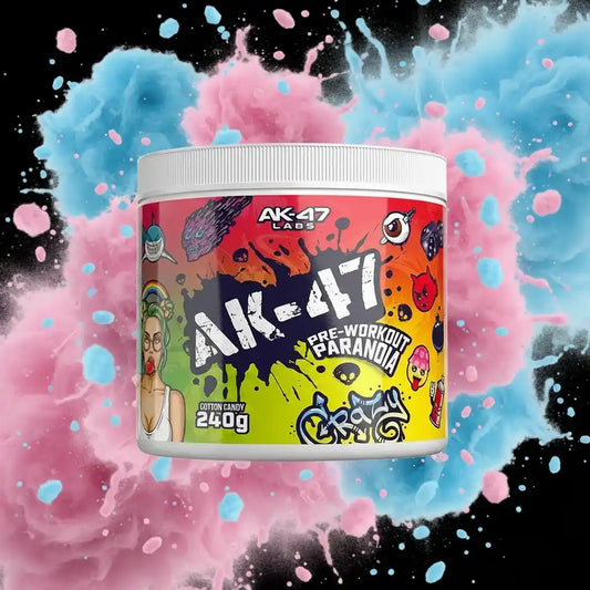 AK47 Pre Workout Booster Paranoia 240g - Supplement Support