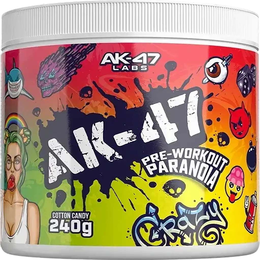 AK47 Pre Workout Booster Paranoia 240g - Supplement Support