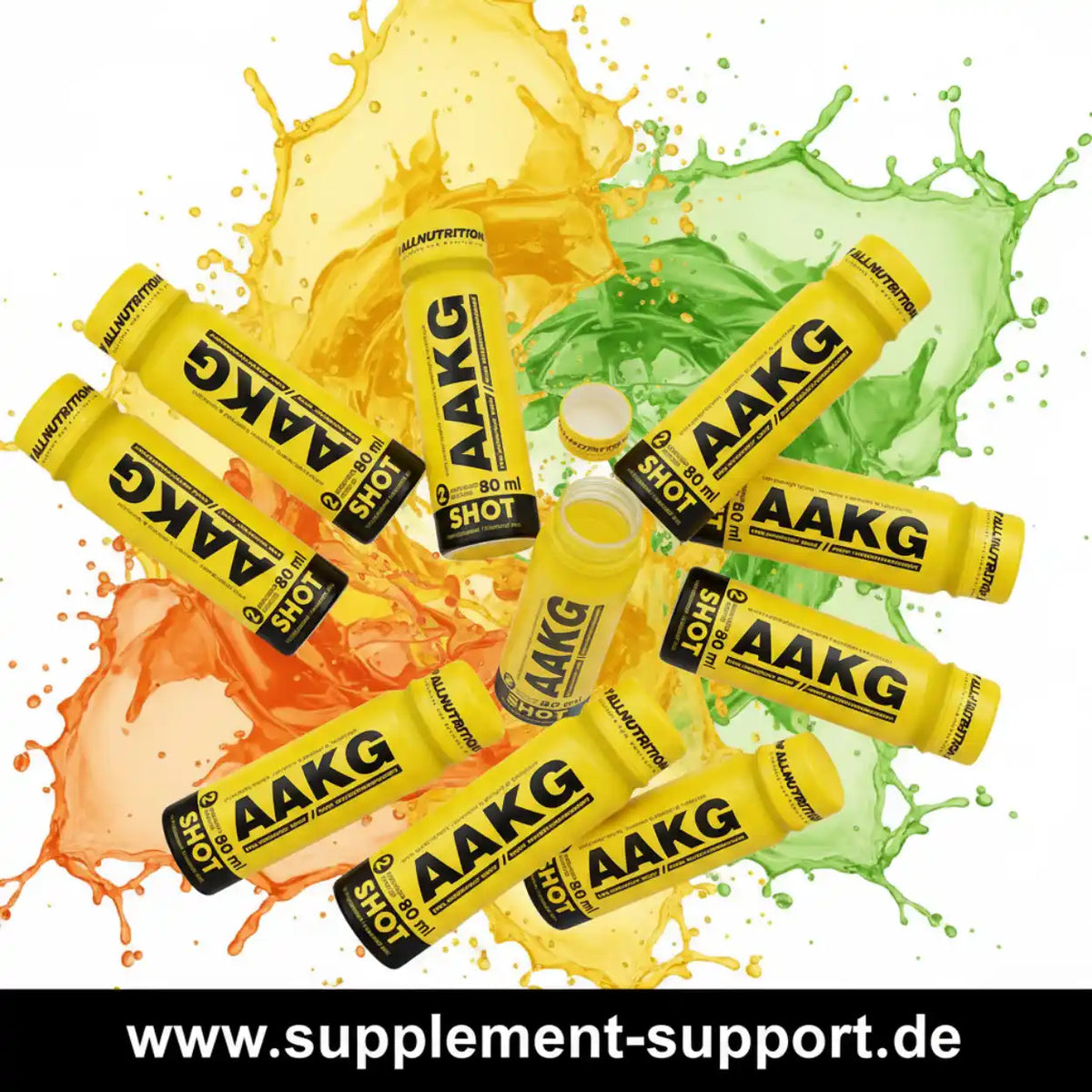 AAKG Shot 80 ml – Hochwertige Sportnahrung mit Energie-Boost für Athleten und Fitness-Enthusiasten