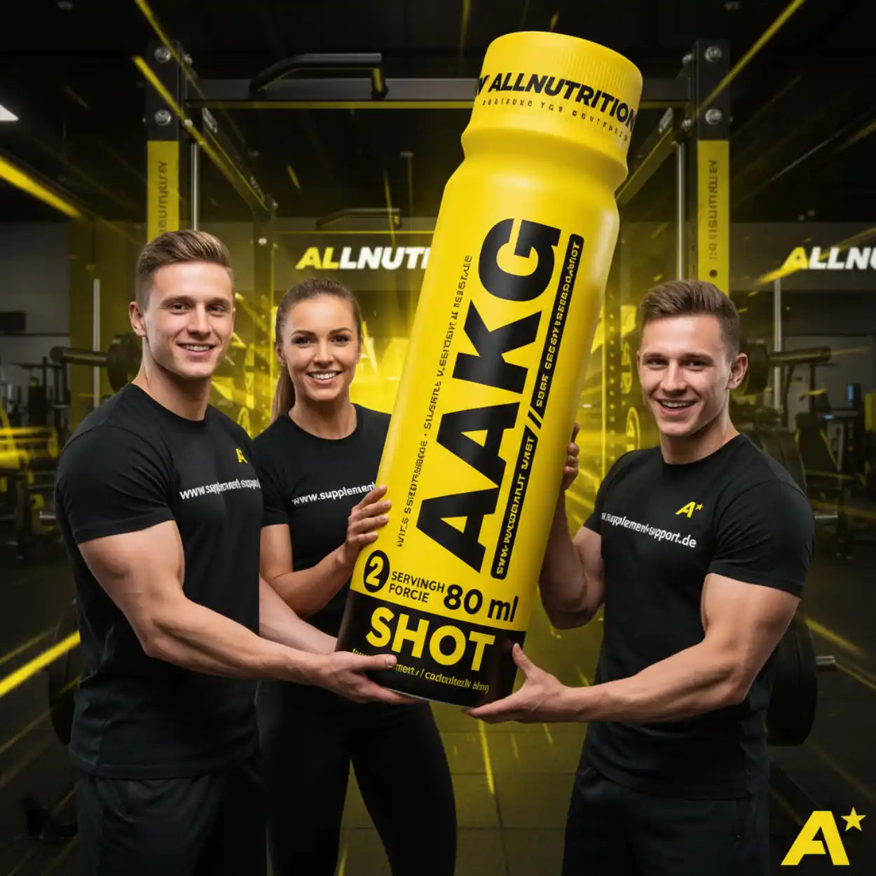 AAKG Shot 80ml von AllNutrition – Sportnahrung für Kraft & Ausdauer im Fitnessstudio
