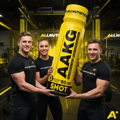 AAKG Shot 80ml von AllNutrition – Sportnahrung für Kraft & Ausdauer im Fitnessstudio