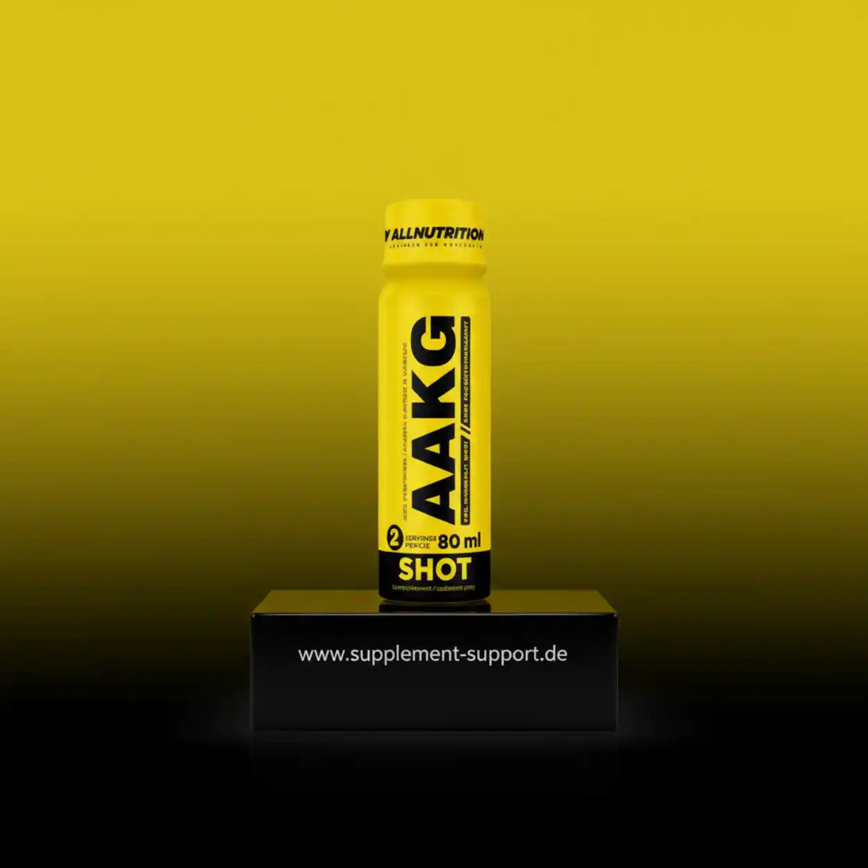 AAKG Shot 80 ml von AllNutrition – Nahrungsergänzung für Sportler, Protein & Booster