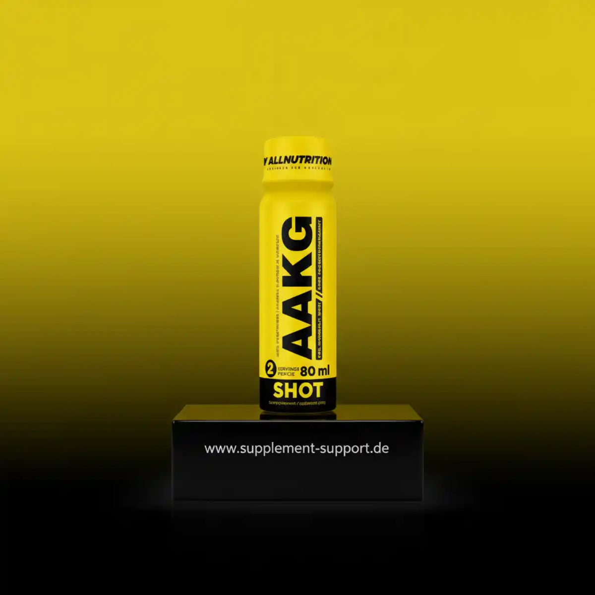 AAKG Shot 80 ml von AllNutrition – Nahrungsergänzung für Sportler, Protein & Booster