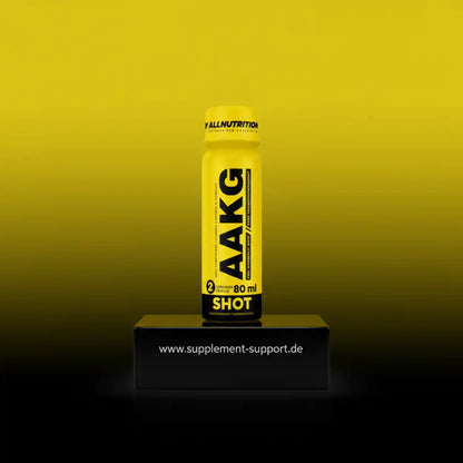 AAKG Shot 80 ml von AllNutrition – Nahrungsergänzung für Sportler, Protein & Booster