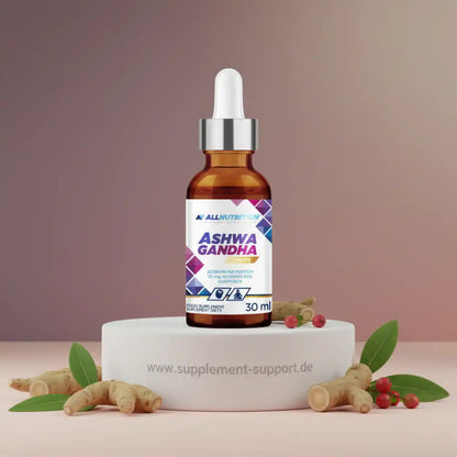 ALL NUTRITION Ashwagandha Tropfen 30ml - Supplement Support