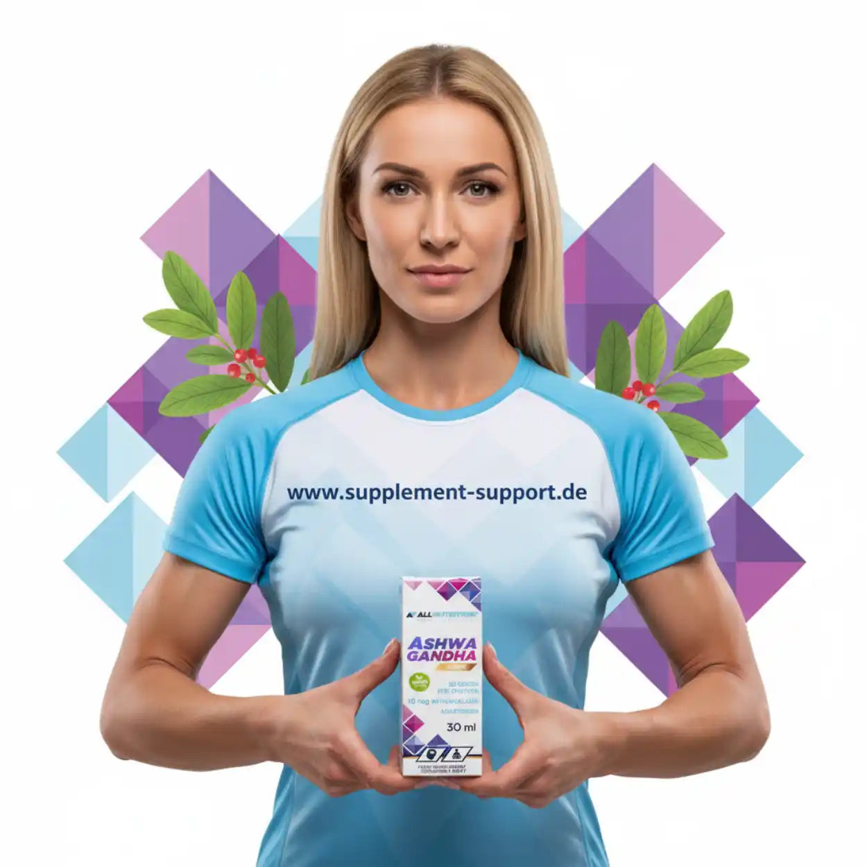 ALL NUTRITION Ashwagandha Tropfen 30ml - Supplement Support