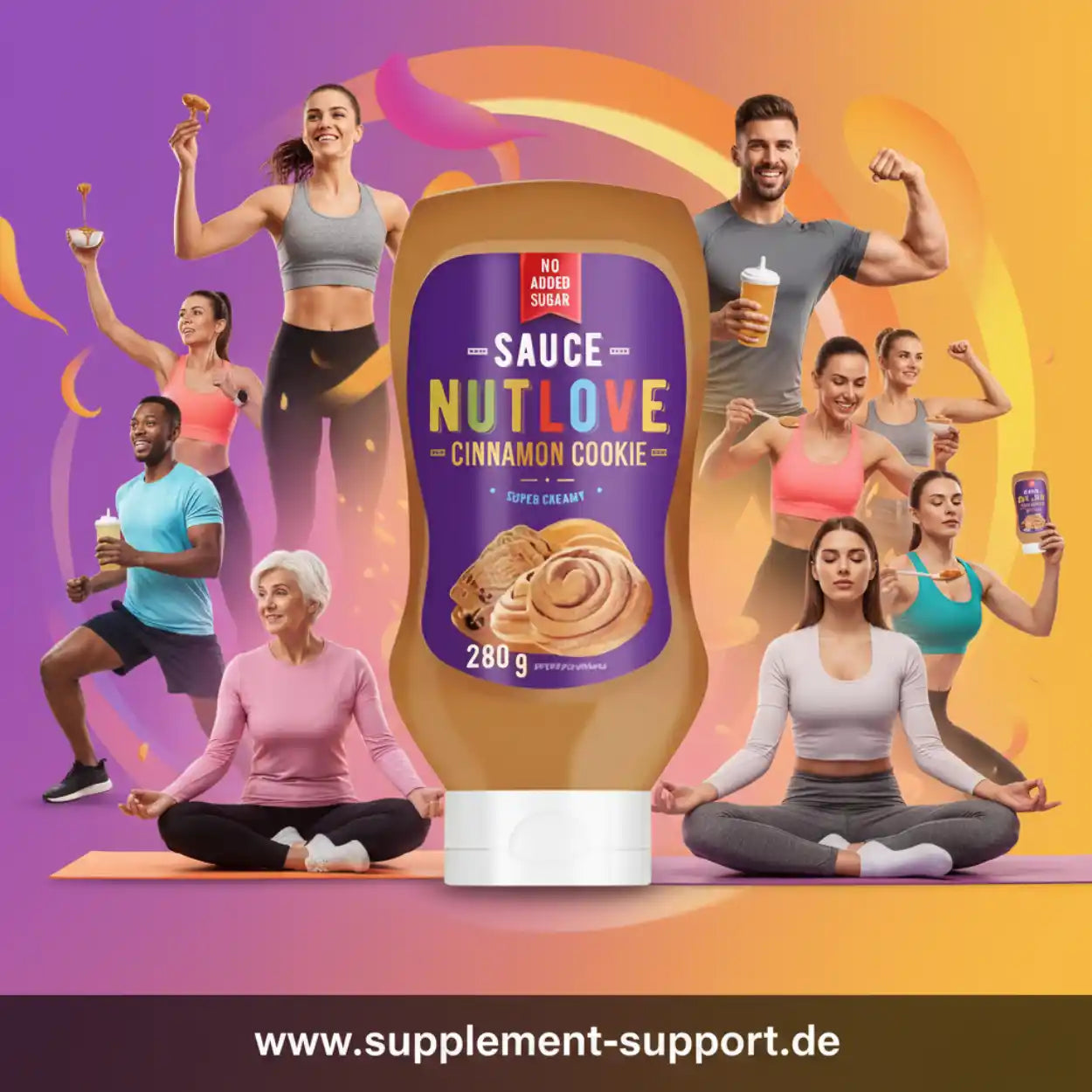 ALL NUTRITION NUTLOVE Sauce 280g