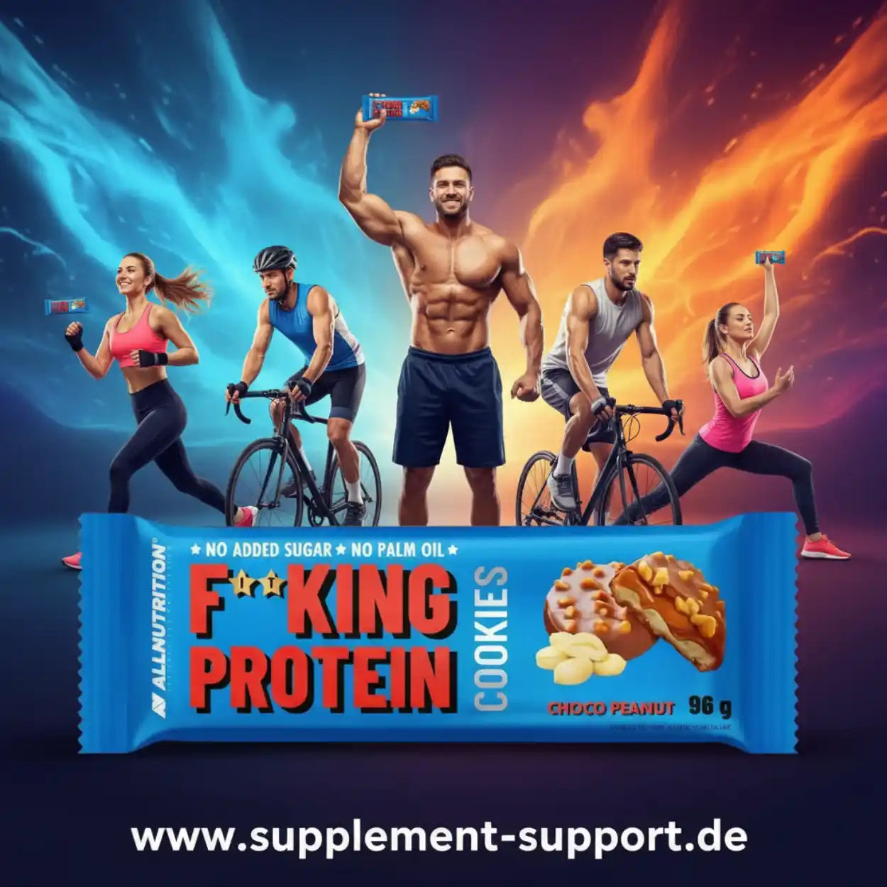 ALL NUTRITION® PROTEIN Cookies 96g
