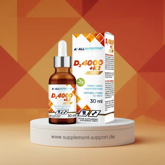 ALL NUTRITION® VITAMIN D3 4000 + K2 Tropfen 30ml