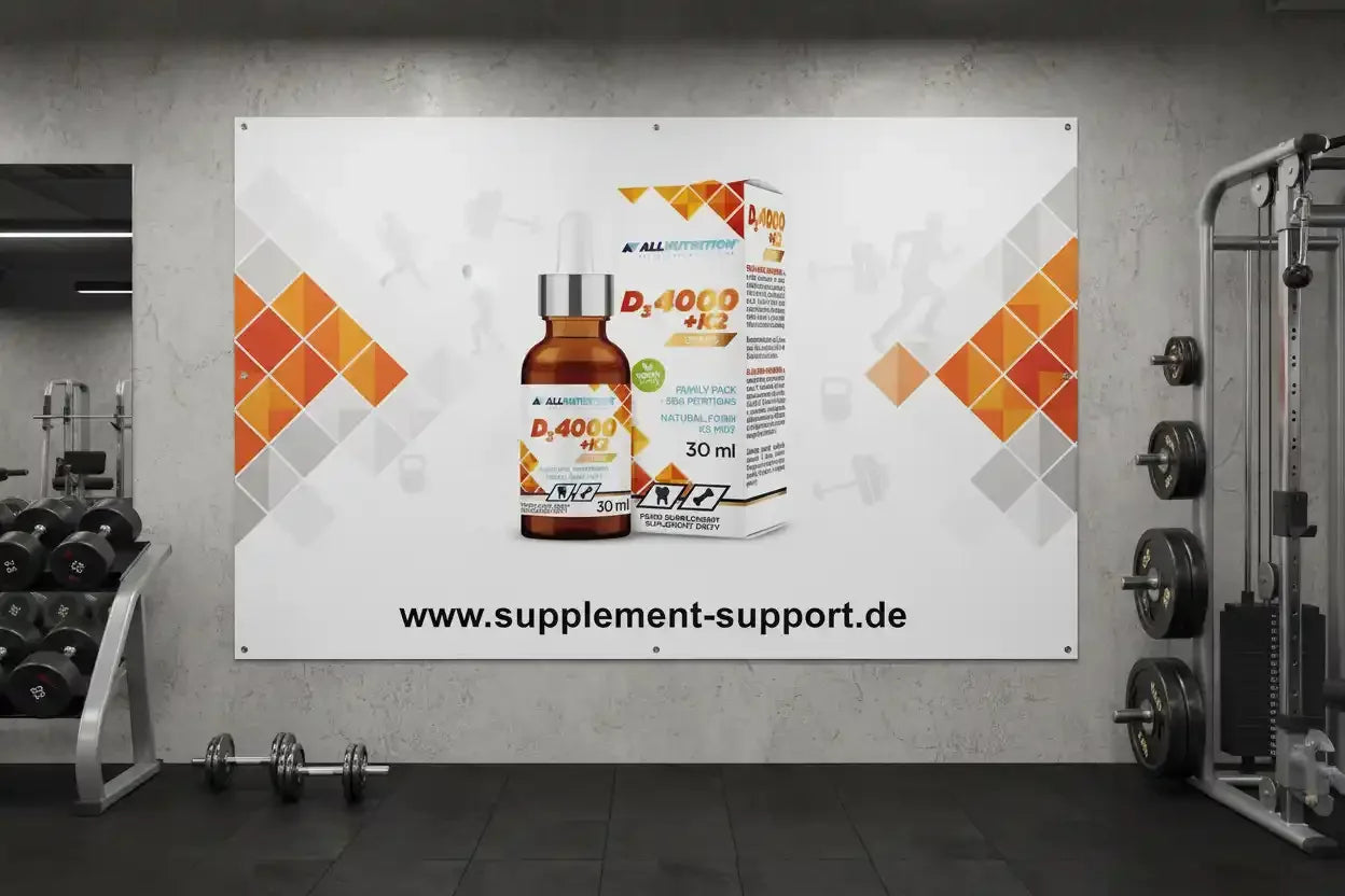ALL NUTRITION® VITAMIN D3 4000 + K2 Tropfen 30ml - Supplement Support