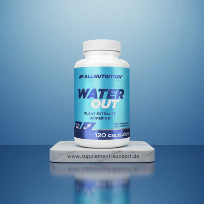 AllNutrition Water Out Kapseln mit Pflanzenextrakten und Bioperine, 120 Stück – Nahrungsergänzungsmittel