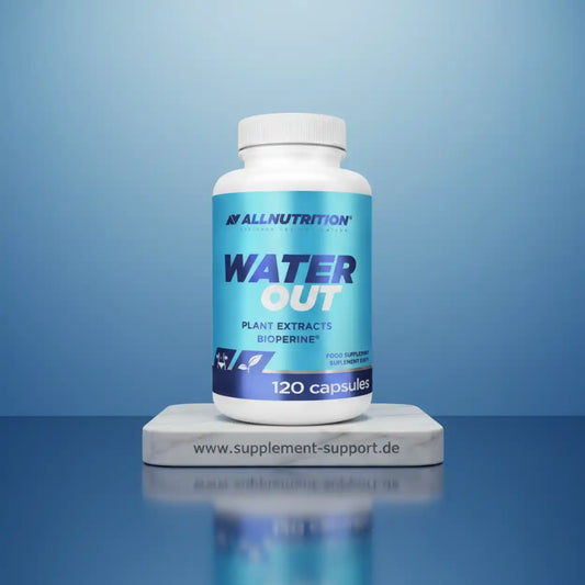 AllNutrition Water Out Kapseln mit Pflanzenextrakten und Bioperine, 120 Stück – Nahrungsergänzungsmittel