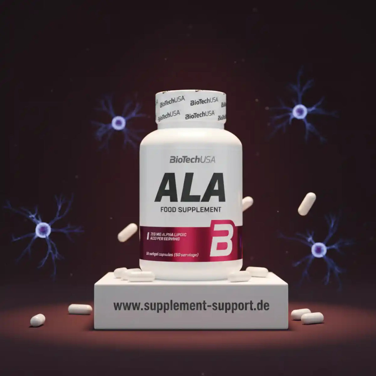 Alpha Lipoic Acid ALA 50 Capsules
