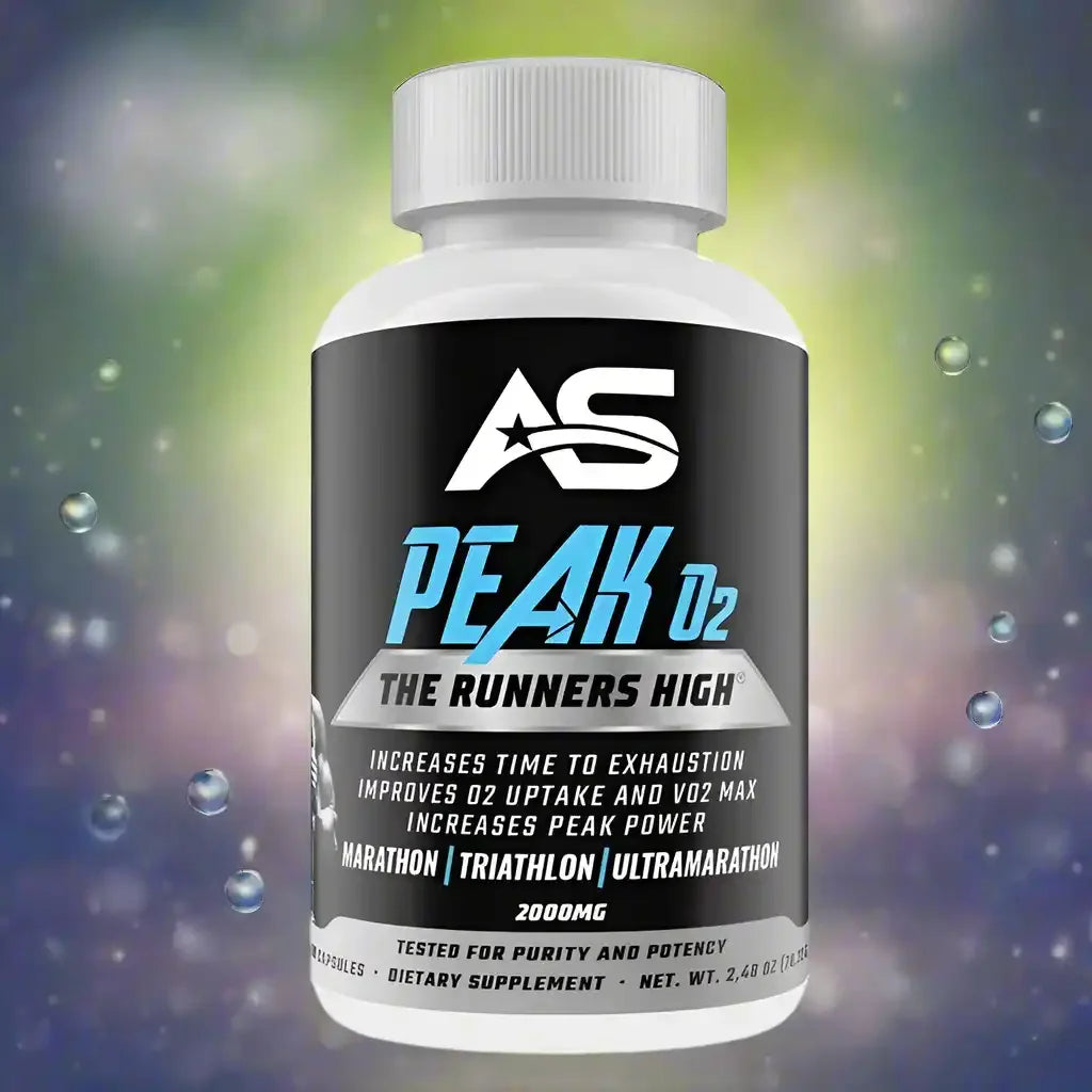 American Supps Peak O2 Runners High 2000mg - 60 Kapseln - Supplement Support