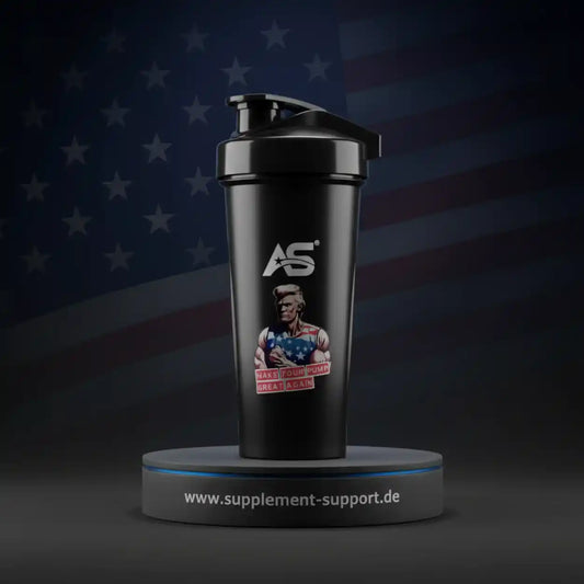 American Supps Protein Shaker Donald Pump 800ml