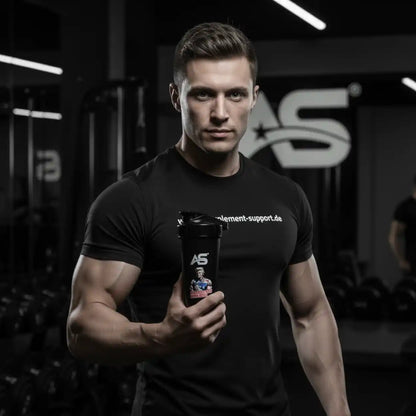 American Supps Protein Shaker Donald Pump 800ml