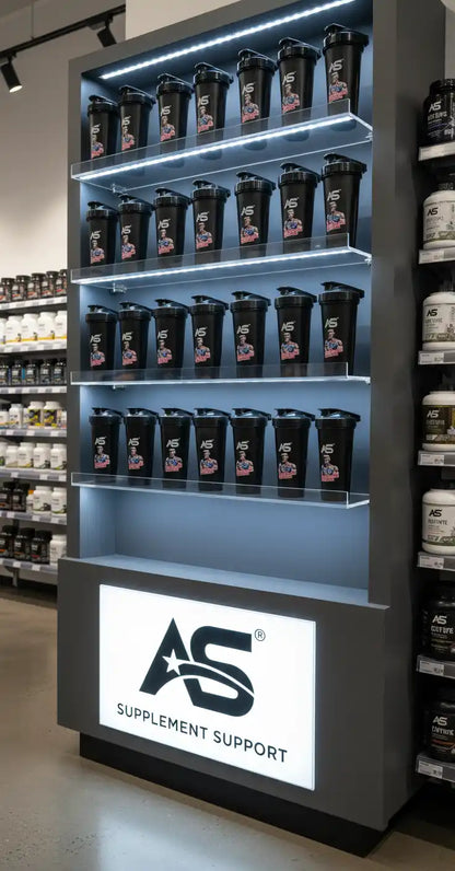 American Supps Protein Shaker Donald Pump 800ml