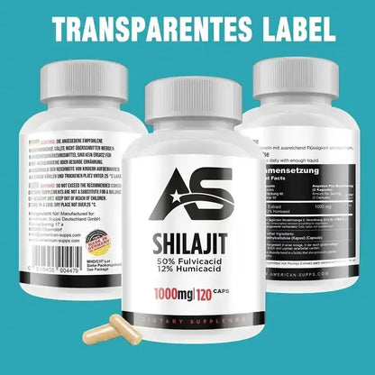 American Supps Shilajit 120 Kapseln - Supplement Support