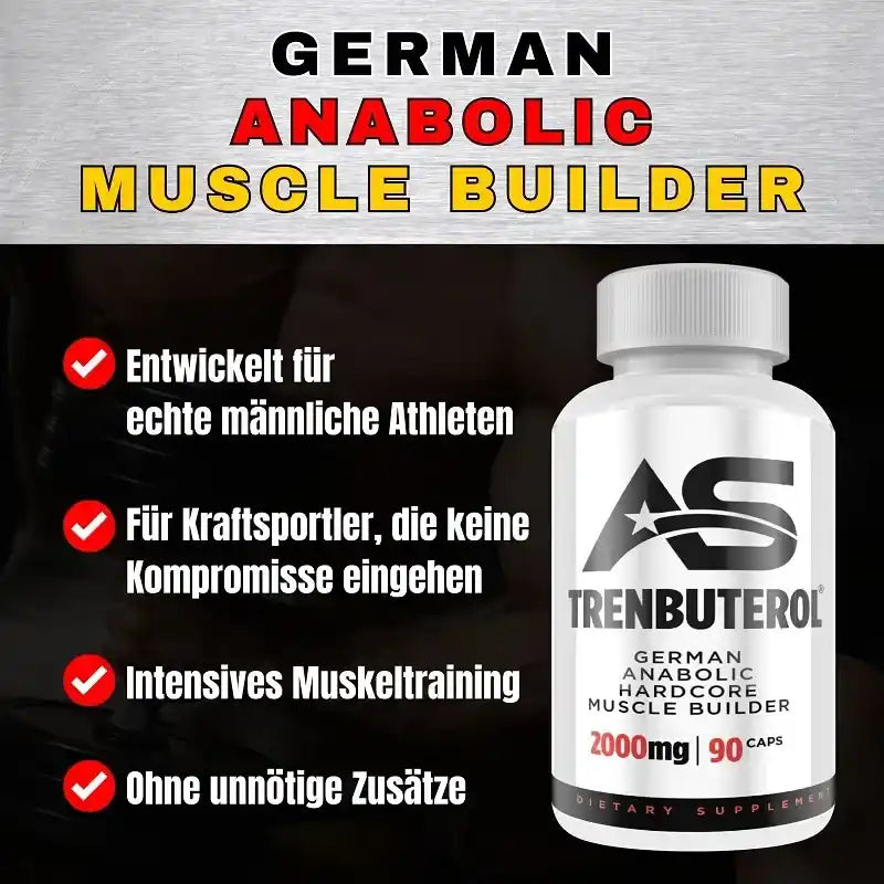American Supps Trenbuterol Testo-Booster 90 Kapseln - Supplement Support