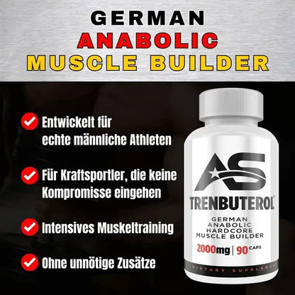 American Supps Trenbuterol Testo-Booster 90 Kapseln - Supplement Support