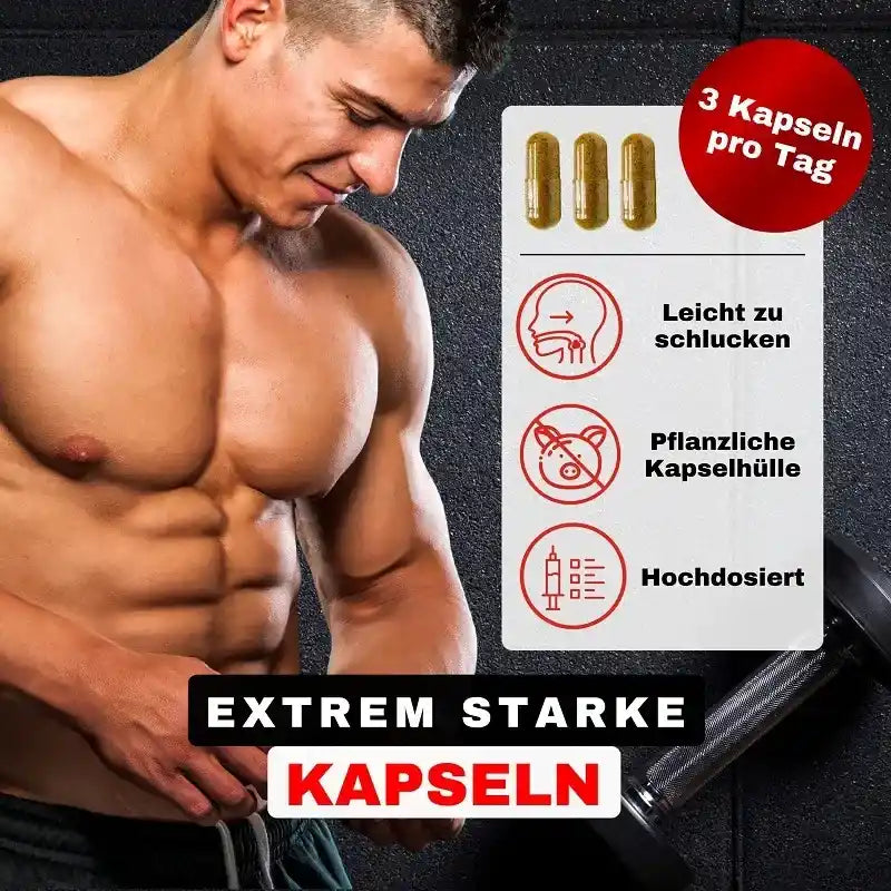 American Supps Trenbuterol Testo-Booster 90 Kapseln - Supplement Support