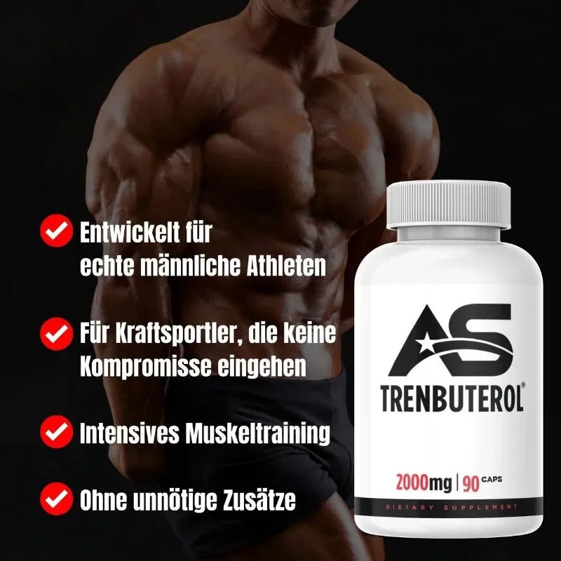 American Supps Trenbuterol Testo-Booster 90 Kapseln