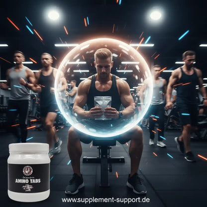 Amino Tabs Nahrungsergänzung für Sportler im Fitnessstudio, Protein & Booster für Muskelaufbau