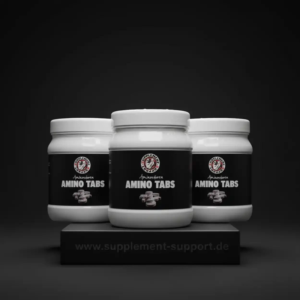 Amino Tabs Nahrungsergänzungsmittel für Sportler, hochwertige Aminosäuren in Tablettenform