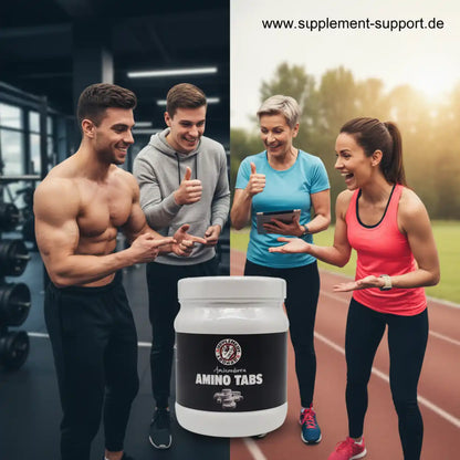 Amino Tabs für Fitness und Sport – Muskelaufbau und Energie mit Nahrungsergänzungsmitteln