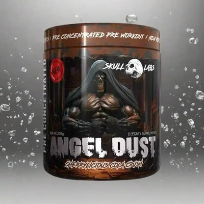Skull Labs Angel Dust Pre Workout Booster mit Kirsch-Cola-Geschmack, Nahrungsergänzungsmittel für Sportler