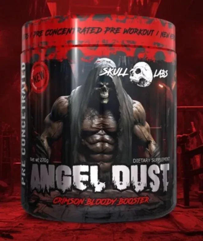 Angel Dust Pre Workout Booster von Skull Labs – intensiver Crimson Bloody Booster für Training