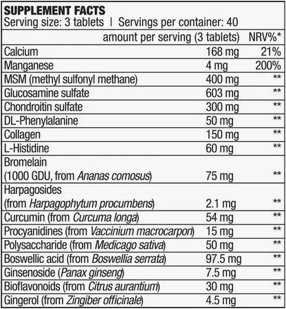 ARTHRO FORTE Gelenkunterstützung 120-360 Tab. - Supplement Support