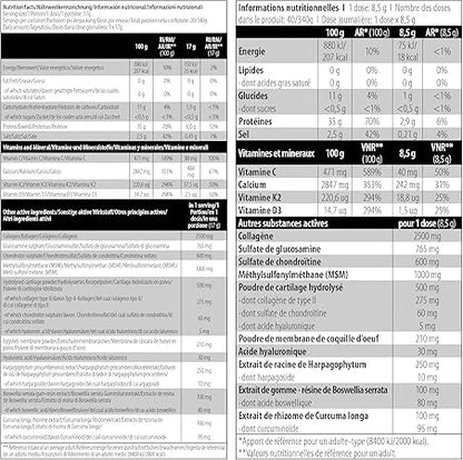 BioTech USA - ARTHRO FORTE Gelenknährstoff 340g