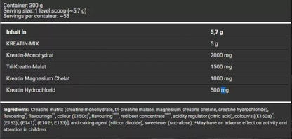 BAD ASS CREA 300g - Supplement Support