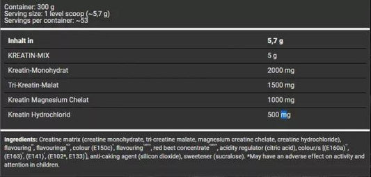 BAD ASS CREA 300g - Supplement Support