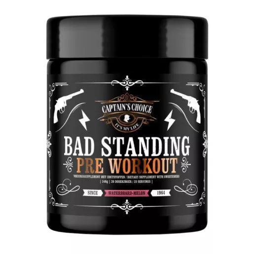 Bad Standing Pre Workout Booster 340g - Supplement Support