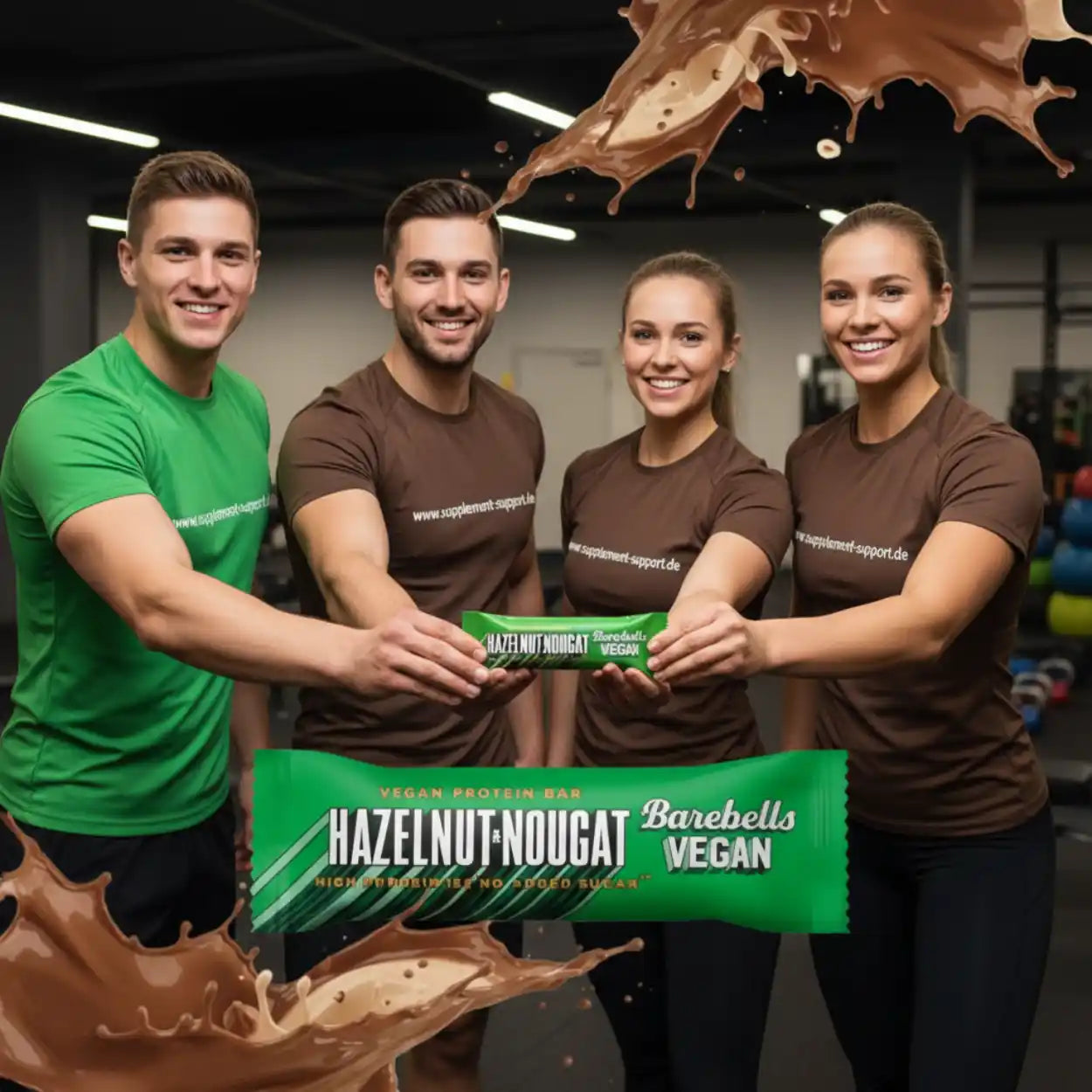 Barre protéinée végétalienne Barebells 12 x 55 g