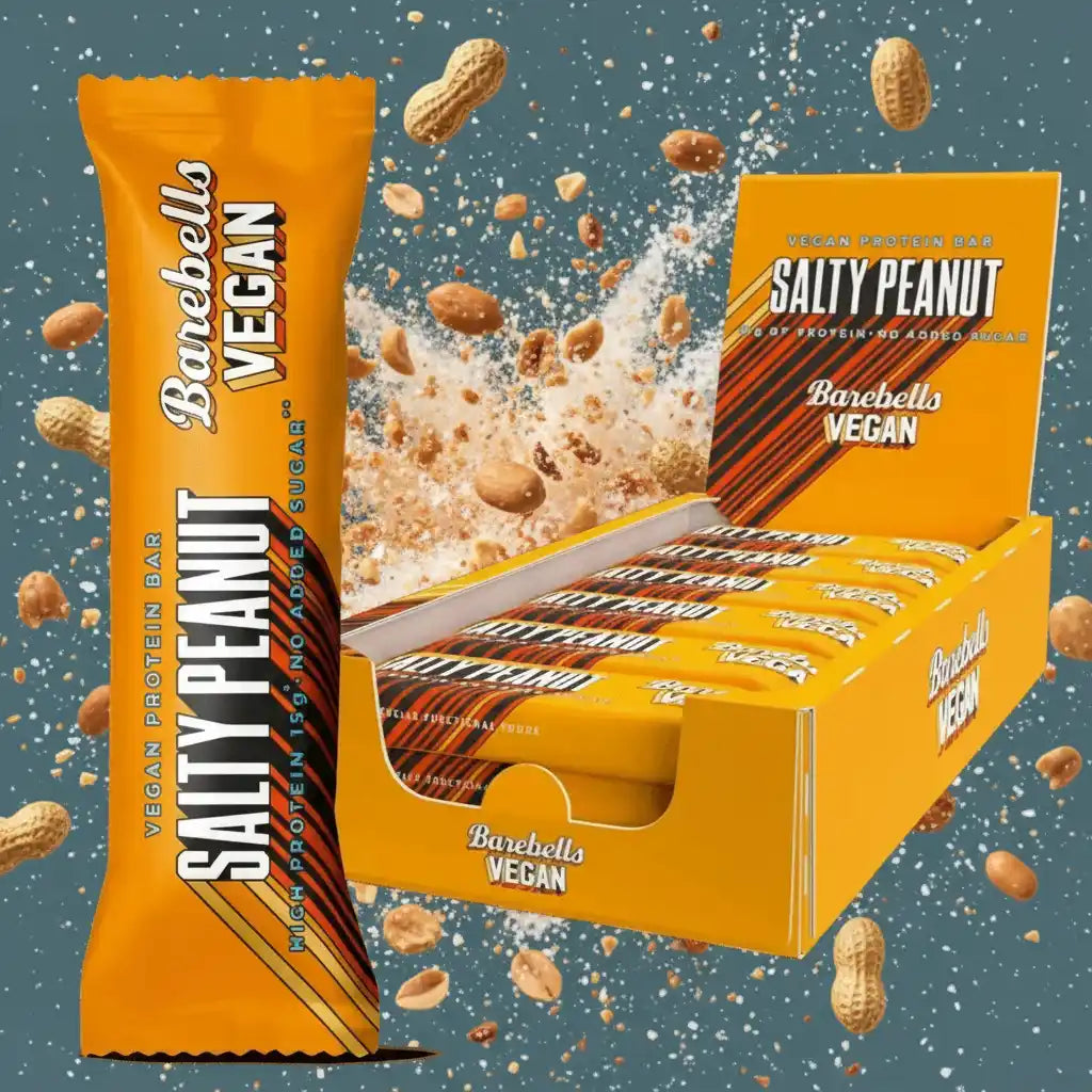 Barre protéinée végétalienne Barebells 12 x 55 g