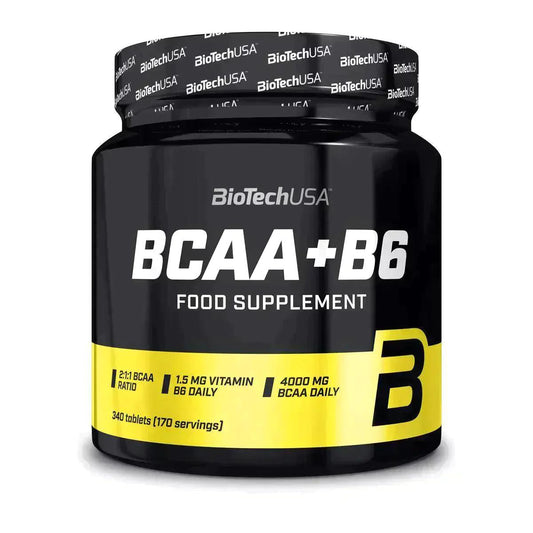 BCAA + B6 Tabletten 340 Stück - Supplement Support