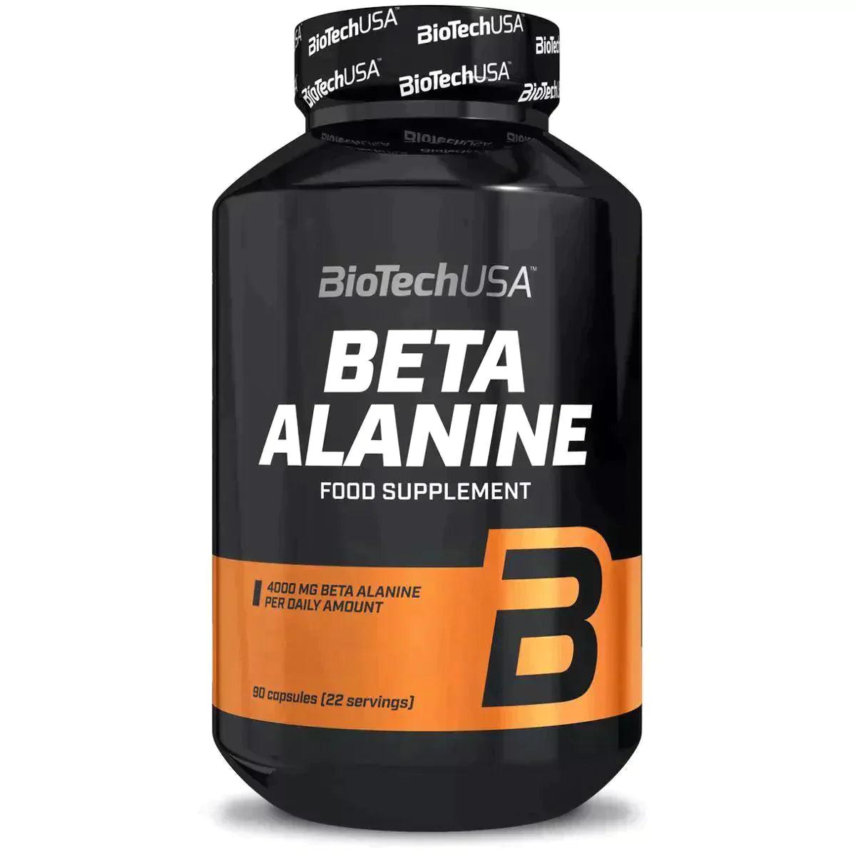 Beta Alanine 90-270 Mega Caps 1000mg - Supplement Support