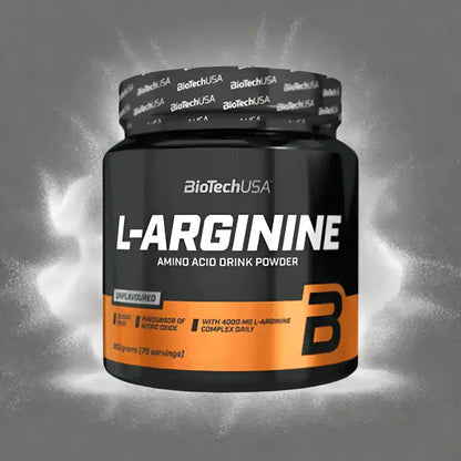 BioTech USA 100% L-Arginine Pulver 300g - Supplement Support