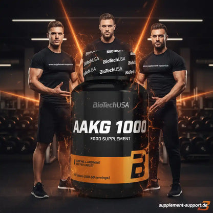 BioTechUSA AAKG 1000 Nahrungsergänzungsmittel für Sportler im Fitnessstudio