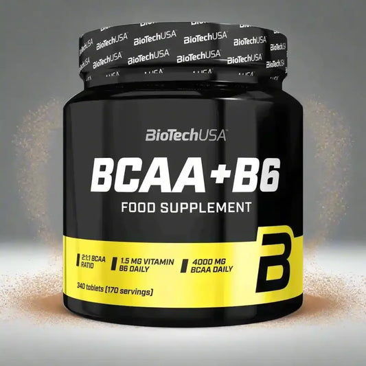 BioTech USA BCAA + B6 Tabletten 340 Stück - Supplement Support