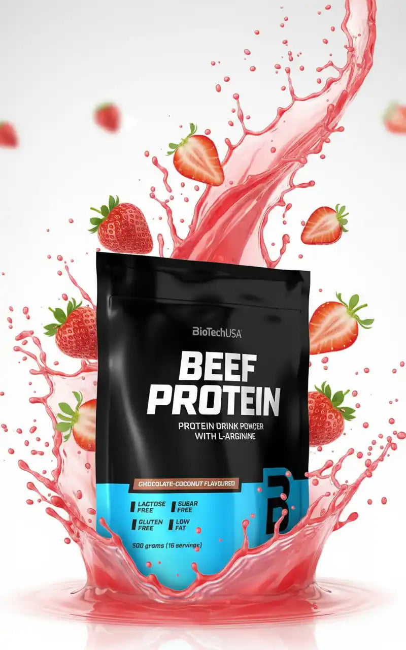 BioTech USA Beef Protein 500g - Supplement Support