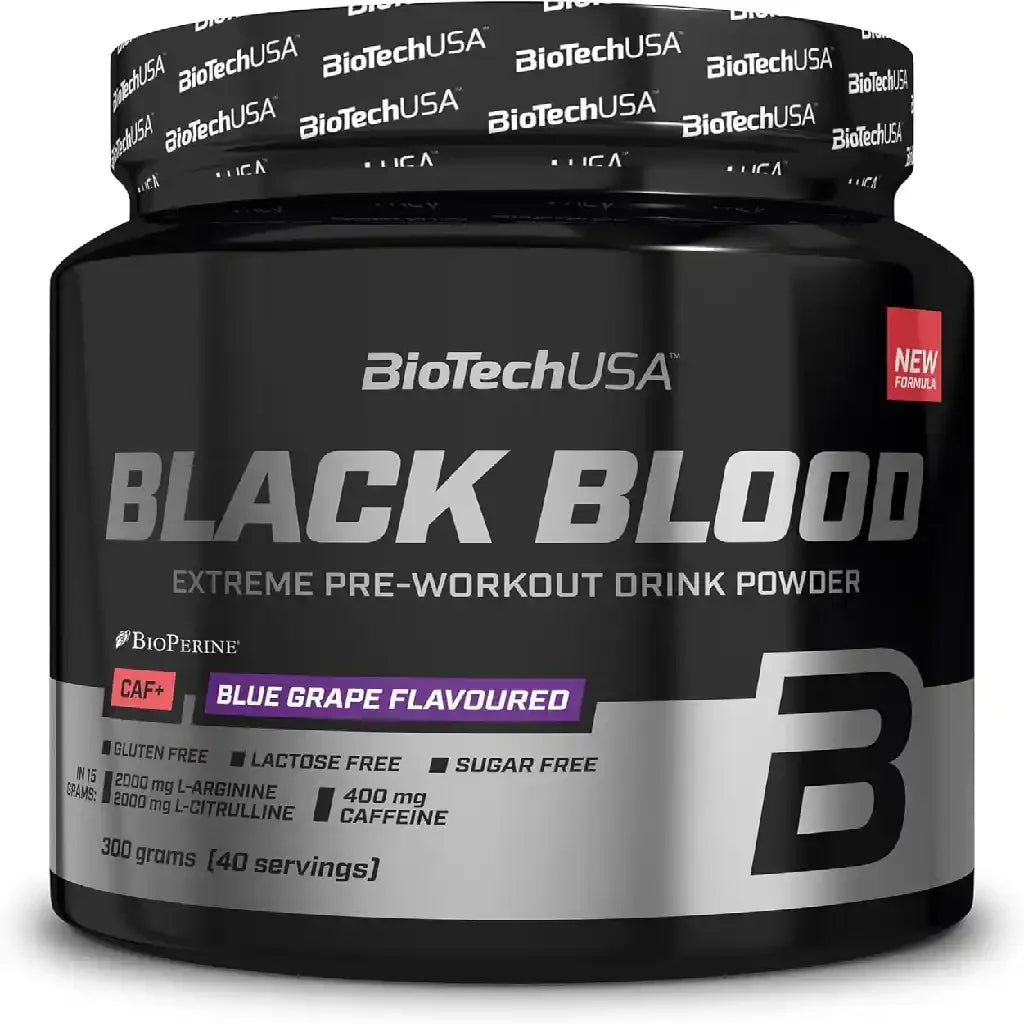 Biotech USA Black Blood CAF+ Booster 300g - Supplement Support