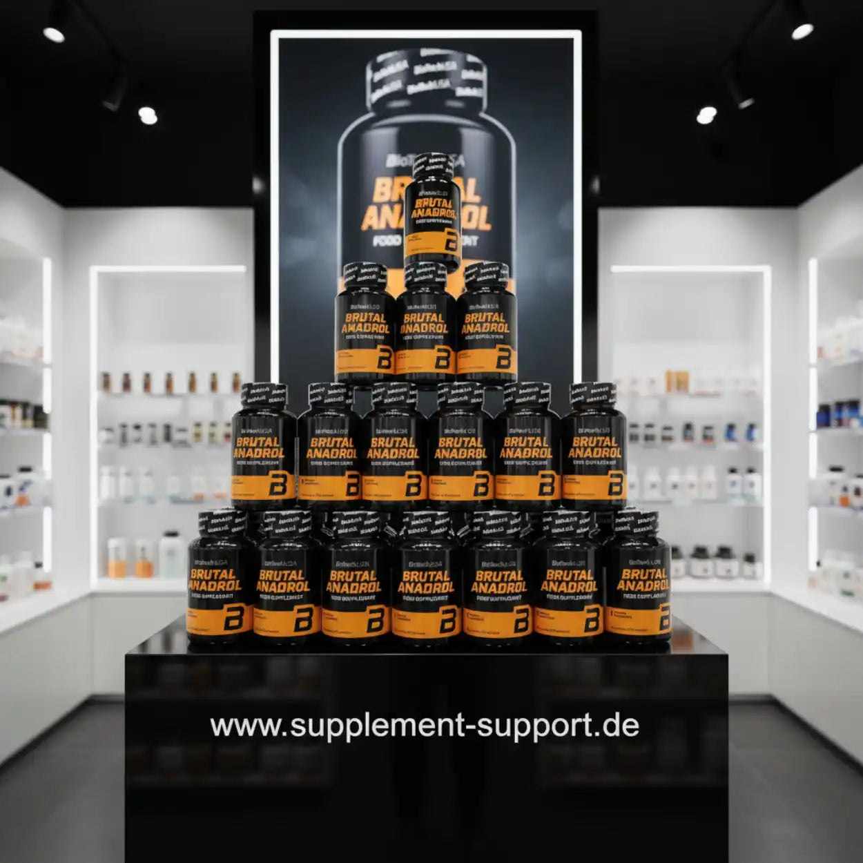 BioTech USA Brutal Anadrol Test - Booster 90 Kaps.