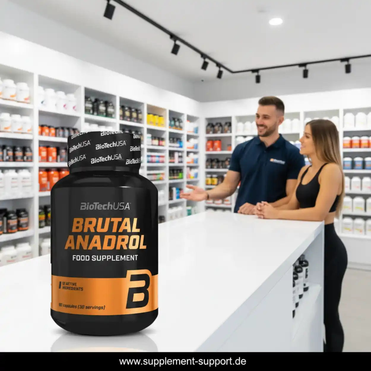 BioTech USA Brutal Anadrol Test - Booster 90 Kaps.