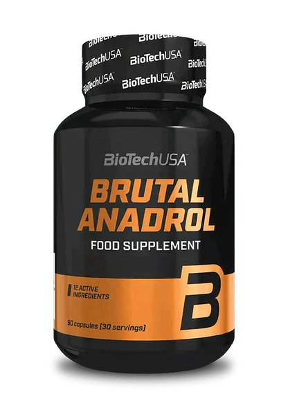 BioTech USA Brutal Anadrol Test - Booster 90 Kaps. - Supplement Support