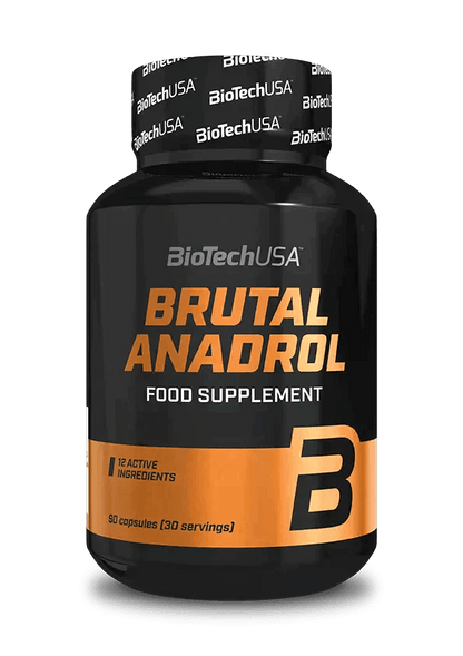 BioTech USA Brutal Anadrol Test - Booster 90 Kaps. - Supplement Support