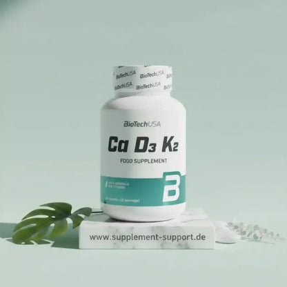 BioTech USA Ca D3 K2 90capsules